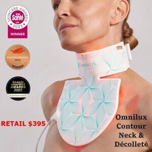 Omnilux Contour Medical Grade LED Anti-Aging Mask Infrared Neck Décolleté